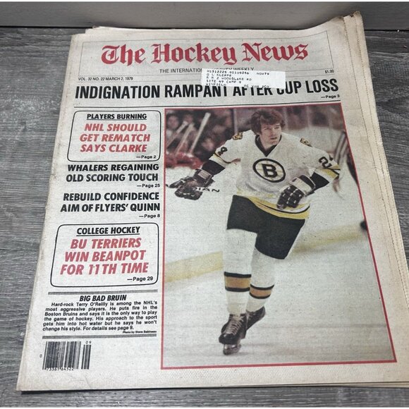 The Hockey News March 2, 1979 Vol.32 No.22 Paperback - Picture 1 of 7